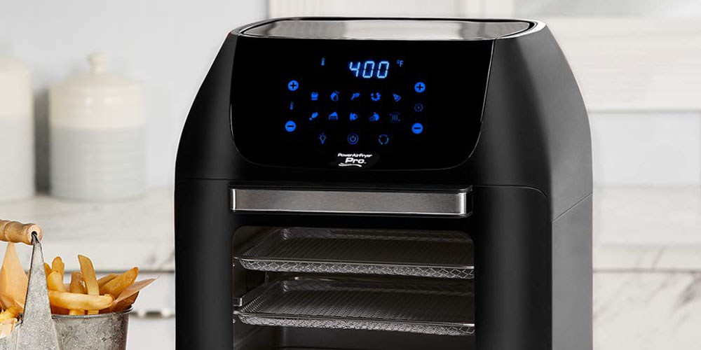 PowerXL 10-in-1 Pro XLT 6QT Air Fryer Oven with Rotisserie (Factory Remanufactured)