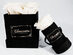 Chounette Preserved Roses Combo Set (Pure White Roses/Black Boxes)