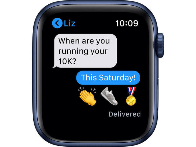 Apple M00J3LL Series 6 Watch (GPS) - Blue - 44mm