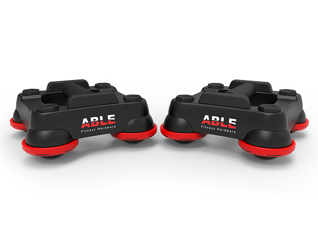 ABLE: Advanced Bodyweight Leverage Equipment (Red)