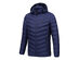 CALDO-X Heated Jacket with Detachable Hood (Navy/Small, Requires Power Bank)