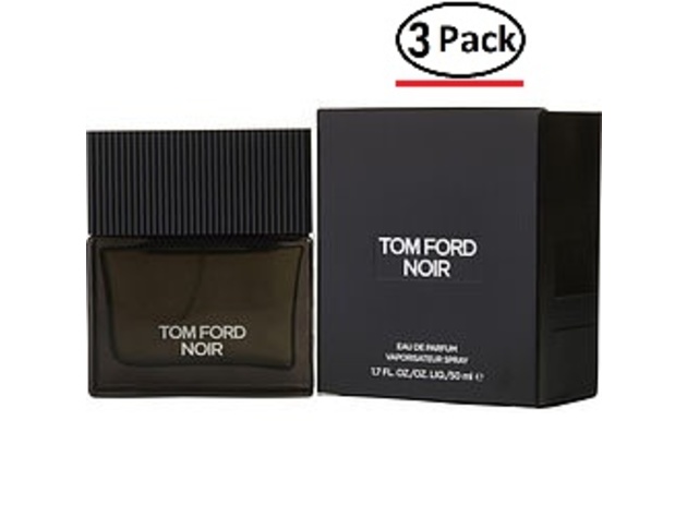 Tom Ford Noir By Tom Ford Eau De Parfum Spray 1.7 Oz For Men (Package Of 3)