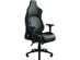 Razer Iskur Gaming Chair: Ergonomic Lumbar Support System - Multi-Layered Synthetic Leather - High Density Foam Cushions - Engineered to Carry - Memory Foam Head Cushion - Black/Green - Certified Refurbished Brown Box