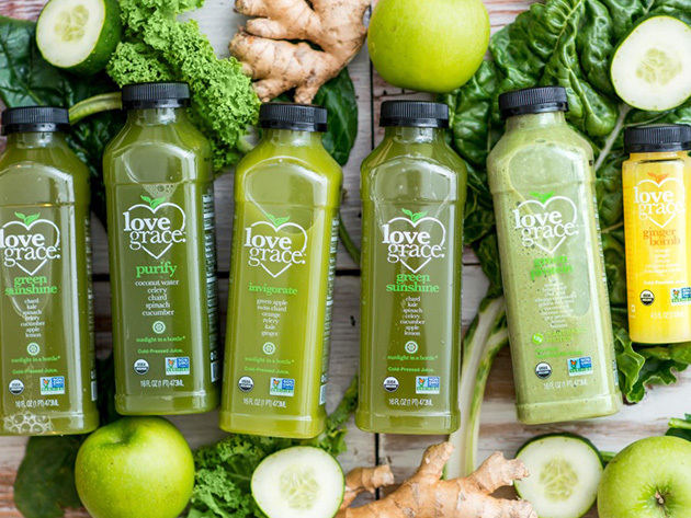 Love Grace Organic Juice Cleanse: 5 Days