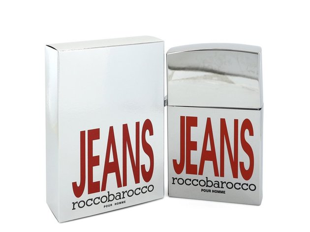 ROCCOBAROCCO Silver Jeans by Roccobarocco Eau De Toilette Spray (new packaging) 2.5 oz