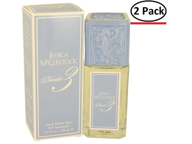 JESSICA  Mc clintock #3 by Jessica McClintock Eau De Parfum Spray 3.4 oz for Women (Package of 2)