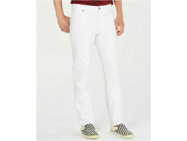 American Rag Men's Slim-Fit Stretch Jeans White Size 30-30