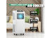 Costway 8,000 BTU Portable Air Conditioner & Dehumidifier Function Remote w/ Window Kit - White