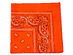 Unibasic Cotton Paisley Bandanas in Neon Colors - 20 Pack - Bulk Headwear - Neon Orange
