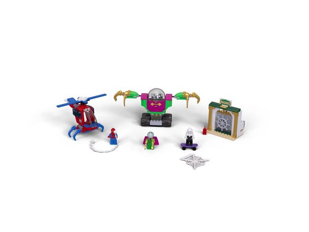 LEGO Marvel Spider-Man The Menace of Mysterio Superhero Playset with Ghost Spider Minifigure (New Open Box)