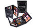 SHANY Luxe Book Makeup Set - All In One Travel Cosmetics Kit with 30 Eyeshadows,  15 Lip Colors, 5 Brushes, 4 Pressed Blushes, 3 Brow Colors, and Mirror