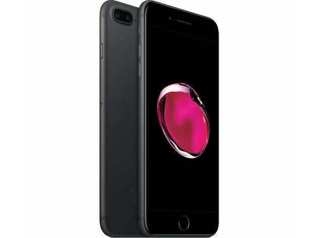 Apple iPhone 7 Plus Unlocked Matte Black/32GB/Grade A+ (Refurbished)