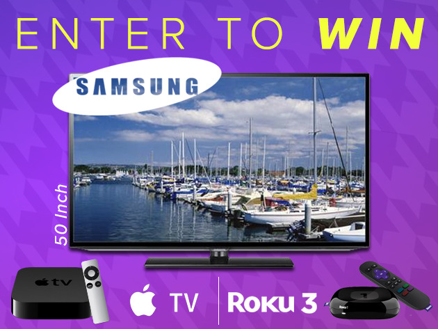 Samsung 50-Inch 1080p HDTV Giveaway