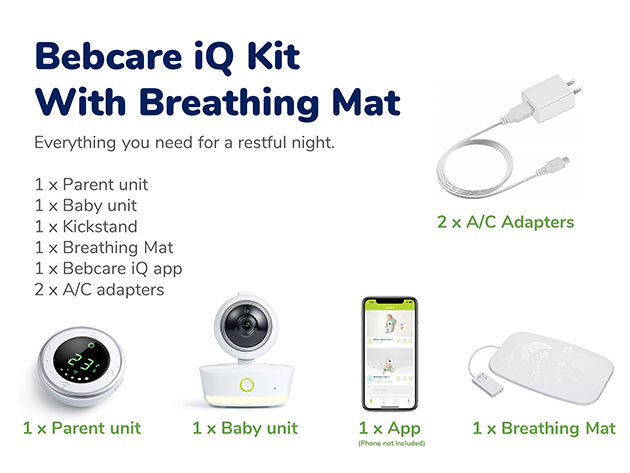 Baby monitor best sale with sensor mat