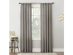 No. 918 Amalfi Linen Blend Textured Sheer Rod Pocket Single Curtain Panel, 54 Inches x 95 Inches, Gray