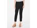 Style & Co Women's Cropped Straight-Leg Pants Deep Black Size Small