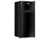 Costway 2 Doors 3.4 cu ft. Unit Stainless Steel Compact Mini Refrigerator Freezer Cooler - Black