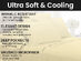 Super-Soft 1800 Series Bamboo Blend 3-Piece Sheet Set (Cream/Twin)