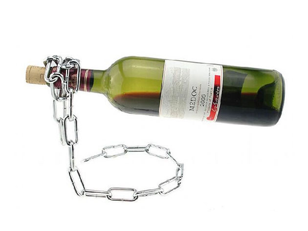 Rope Wine Bottle Stand