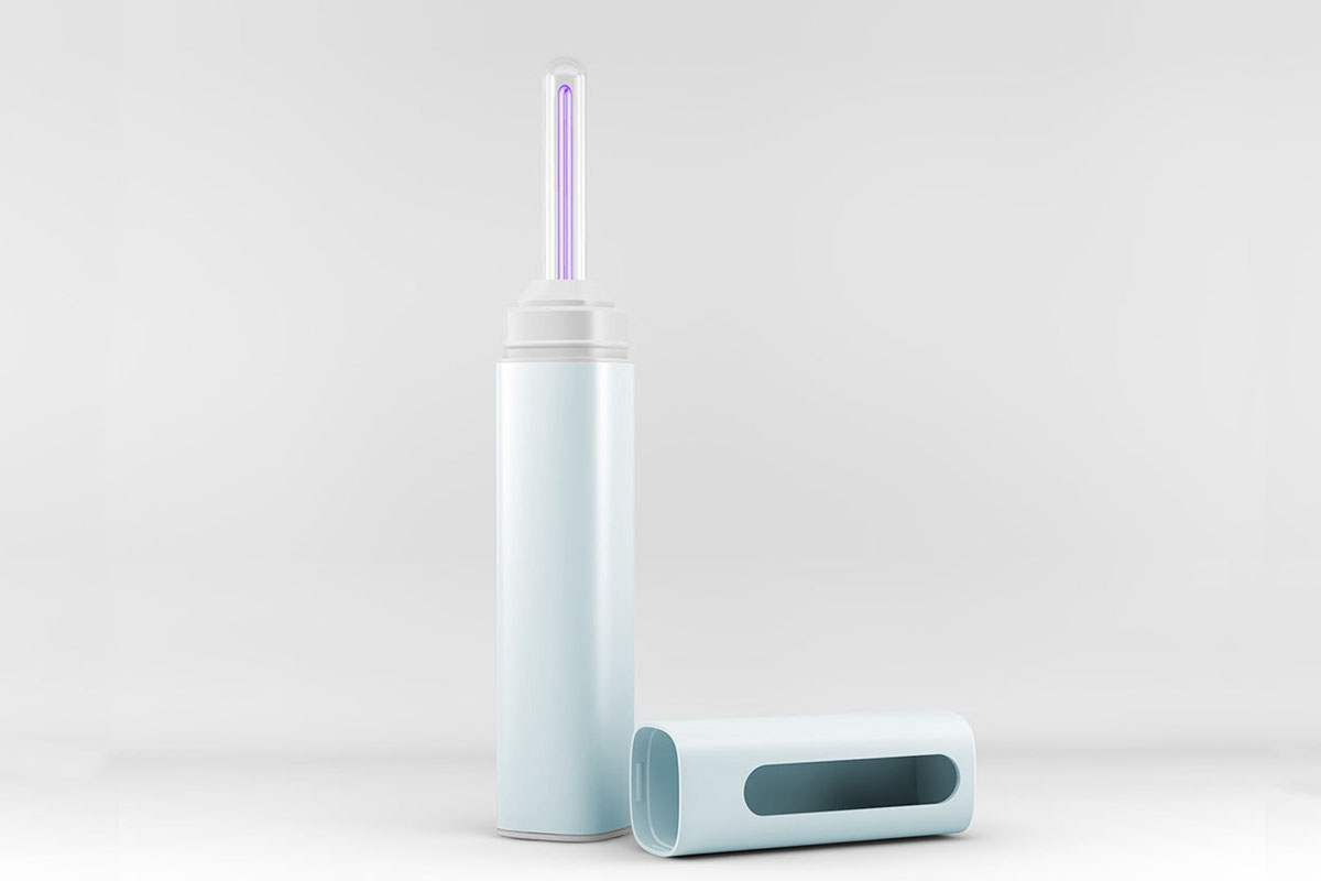 A UV sanitizing pen