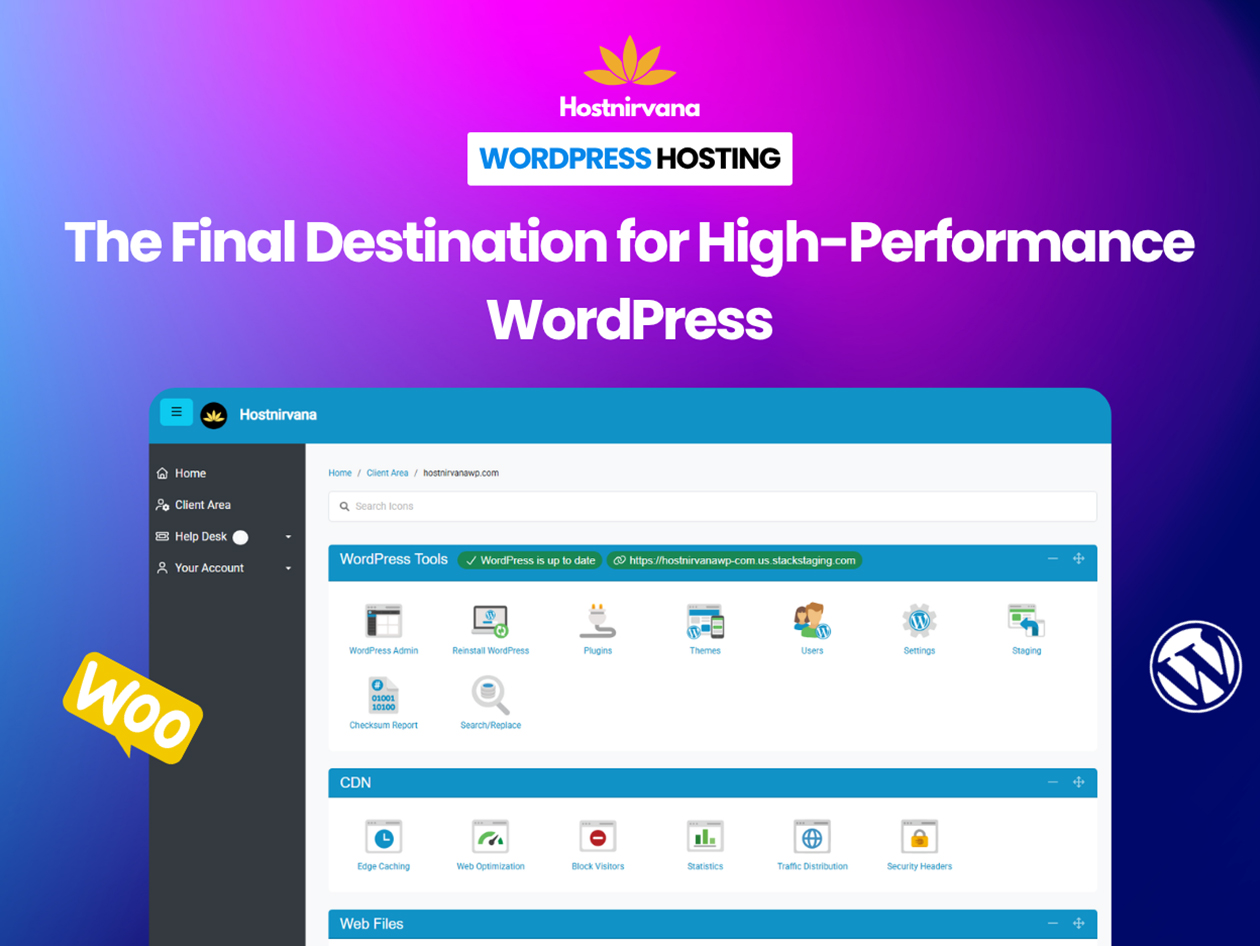 Hostnirvana WordPress Website Hosting: Lifetime Subscription