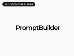 PromptBuilder - AI Prompt Engineer: Lifetime Subscription