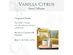 Candle Warmers RDVNC Vanilla Citrus Reed Diffuser