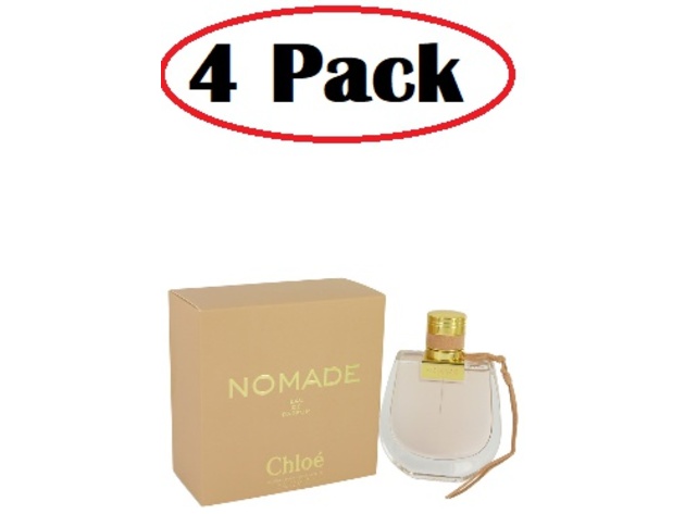 4 Pack of Chloe Nomade by Chloe Eau De Parfum Spray 2.5 oz