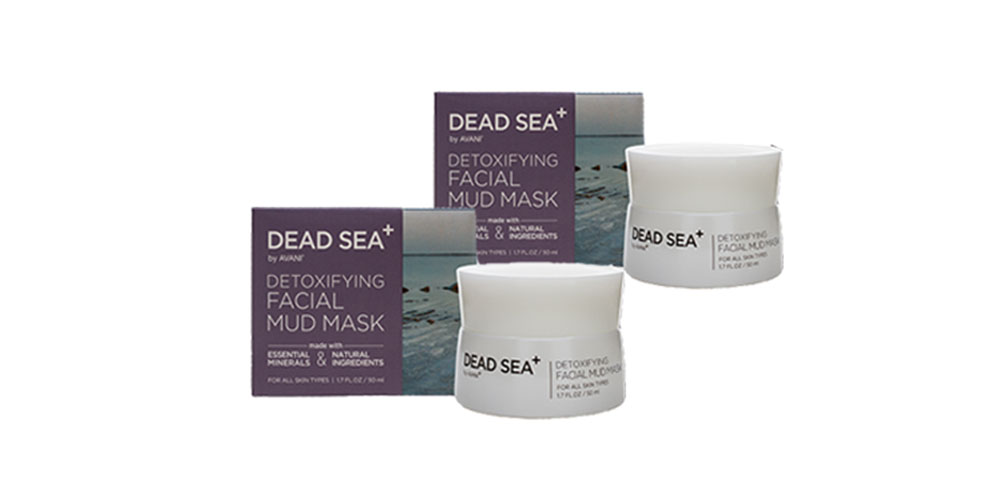 Dead Sea⁺ Detoxifying Facial Mud Mask: 2-Pack