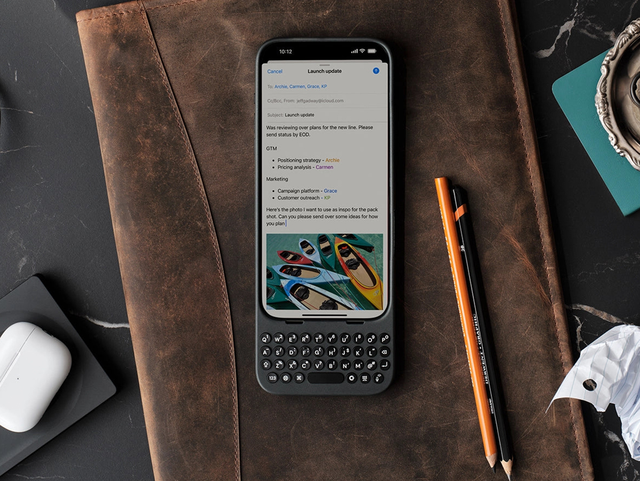Clicks Keyboard Phone Case 