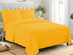 4-Piece Microfiber Sheet Set (Yellow/Queen)