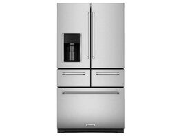 KitchenAid KRMF706ESS 25.8 Cu. Ft. Stainless Platinum Interior French Door Refrigerator