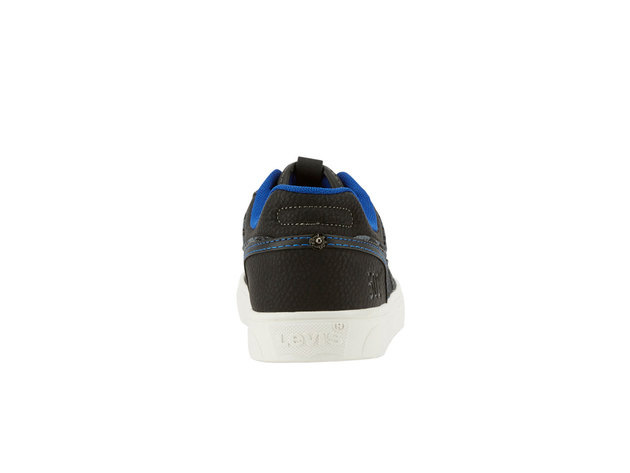 Levi's Mens Mason Lo Monogram Rubber Sole Casual Canvas Sneaker Shoe - 13 M Black