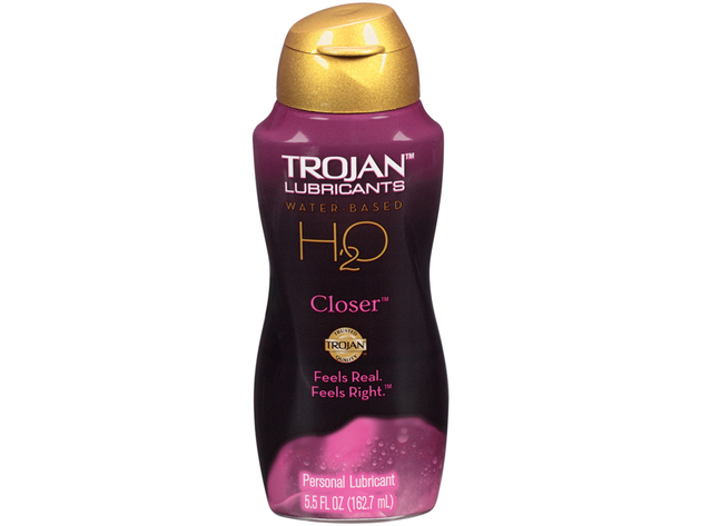 Trojan Lubricants H2O Closer  5.5oz. ---(Package Of 4)