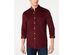 Club Room Men's Corduroy Shirt  Purple Size Small