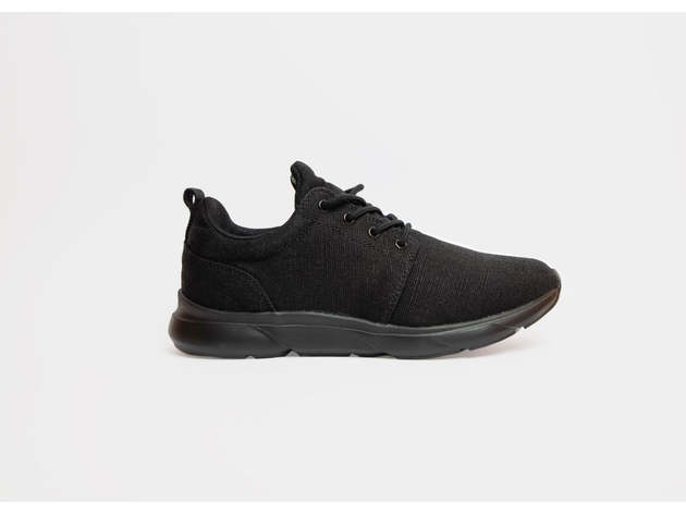 Explorer V2 Hemp Sneakers for Men Full Black - US M 14 | StackSocial