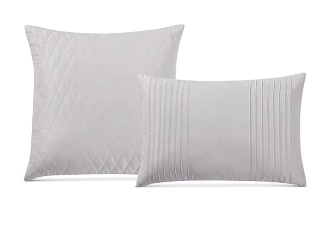 Hallmart Collectible Amalina 4-Pc Comforter Set Twin/ Twin XL Grey