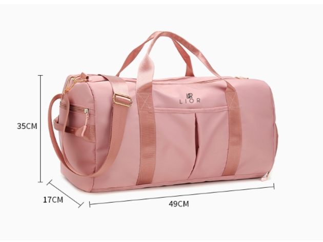 Lior WaterProof Gym Bag Navy Blue