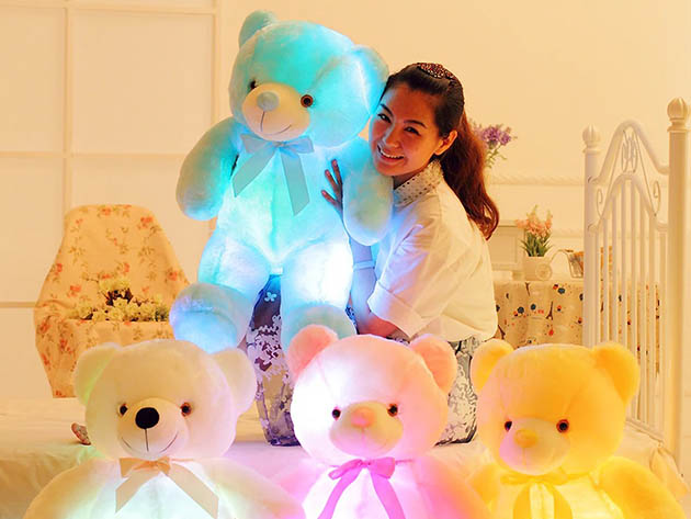 LED Teddy Bear (Yellow)