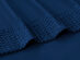 4-Piece Bamboo Blend Waffle Hem Sheet Set (Navy/Full) 