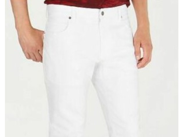 American Rag Men's Slim-Fit Stretch Jeans White Size 30-30