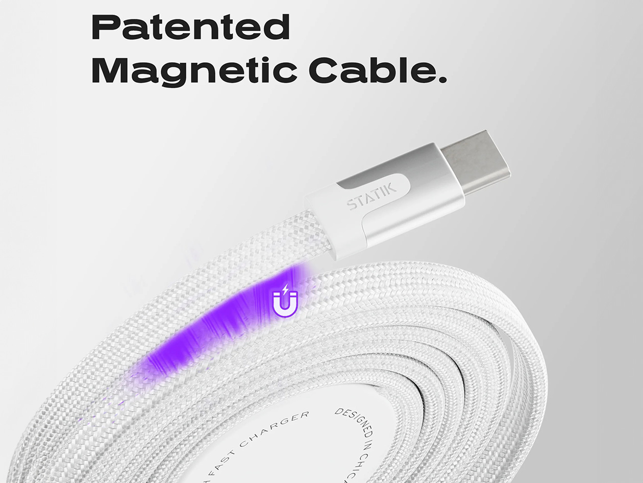 MagStack™ Duo Apple Watch Charger + 60W USB-C Cable