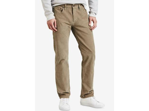 Levi's Men's Taper Corduroy Pants Brown Size 38X30