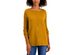 Style & Co Women's Petite Seam-Front Tunic Sweater Brown Size Petite