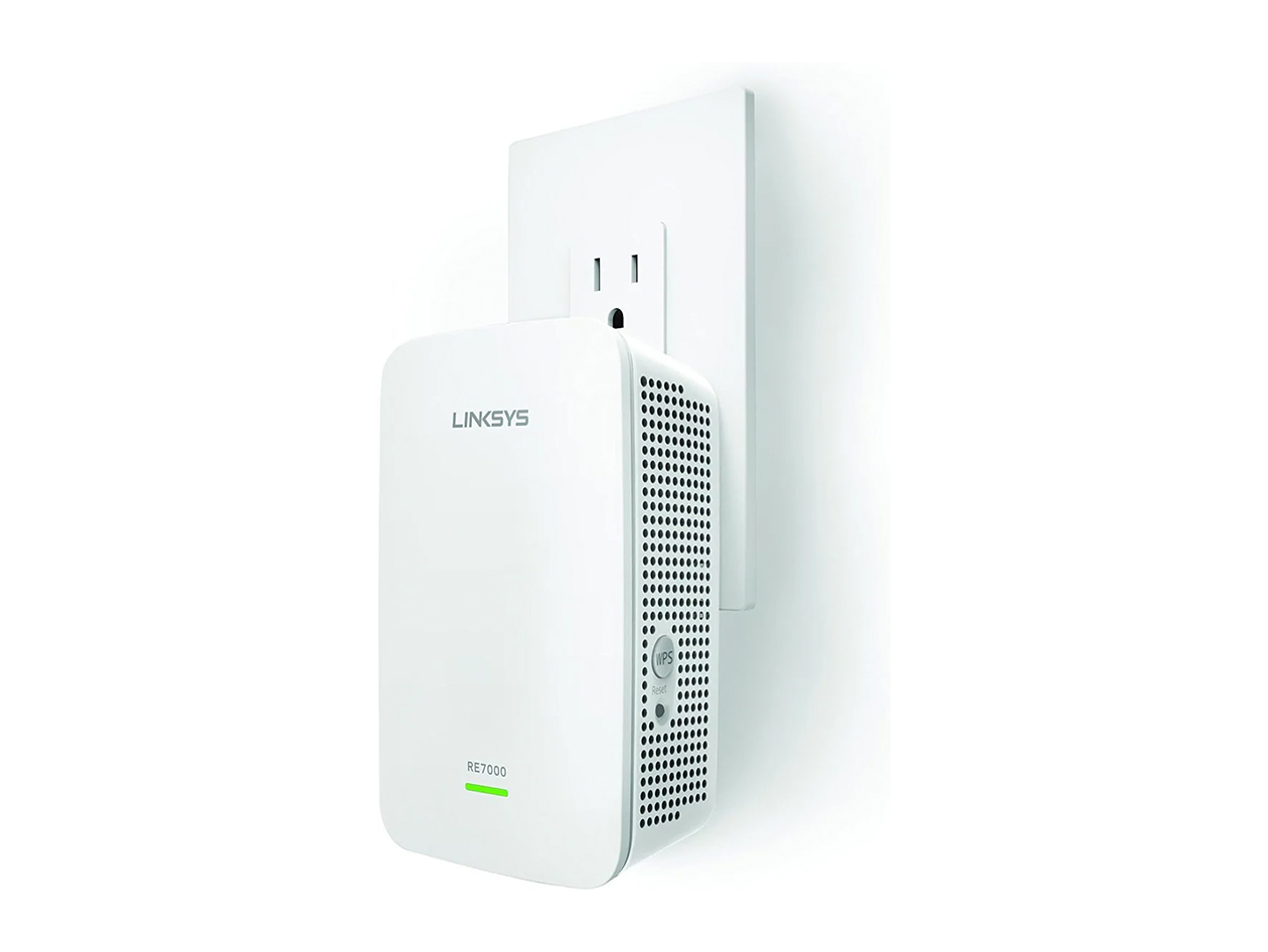 Linksys RE7000 Wi-Fi 5 Dual-Band Range Booster (Open Box)
