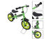 Goplus 12'' Green Kids Balance Bike Children Boys & Girls with Brakes and Bell Exercise - Green + Black