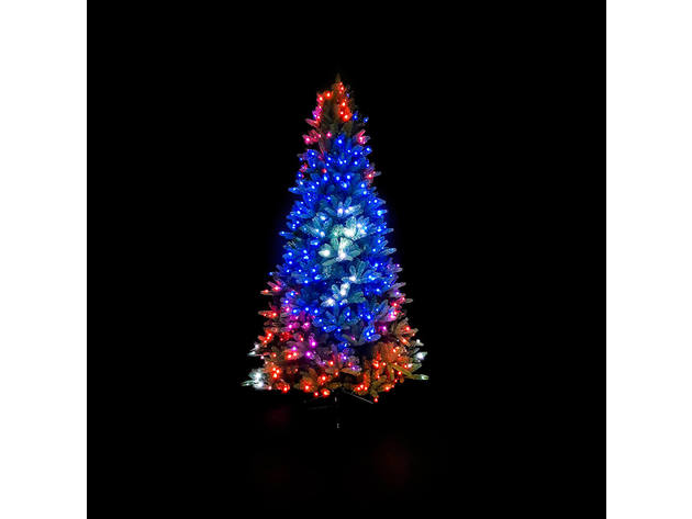 Twinkly TWT400SPP Special Edition 7.5 ft Pre-lit Tree 400 RGB+W LED String Generation II