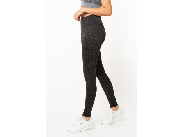 Kyodan Womens High Waist Soft Yoga Workout Leggings - Large