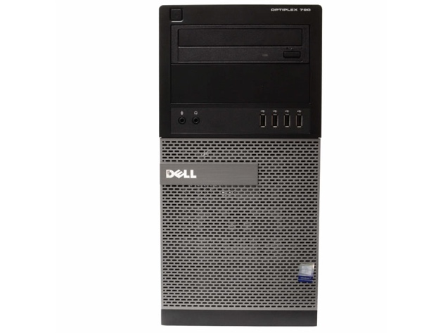 Dell Optiplex 790 Tower PC, 3.1GHz Intel Core i3, 4GB RAM, 500GB SATA HD, Windows 10 Home 64 Bit (Renewed)