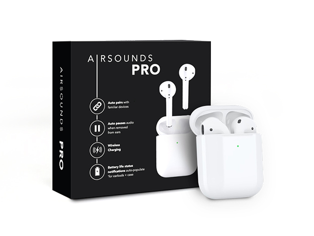 AirSounds Pro True Wireless Earbuds: 2-Pack